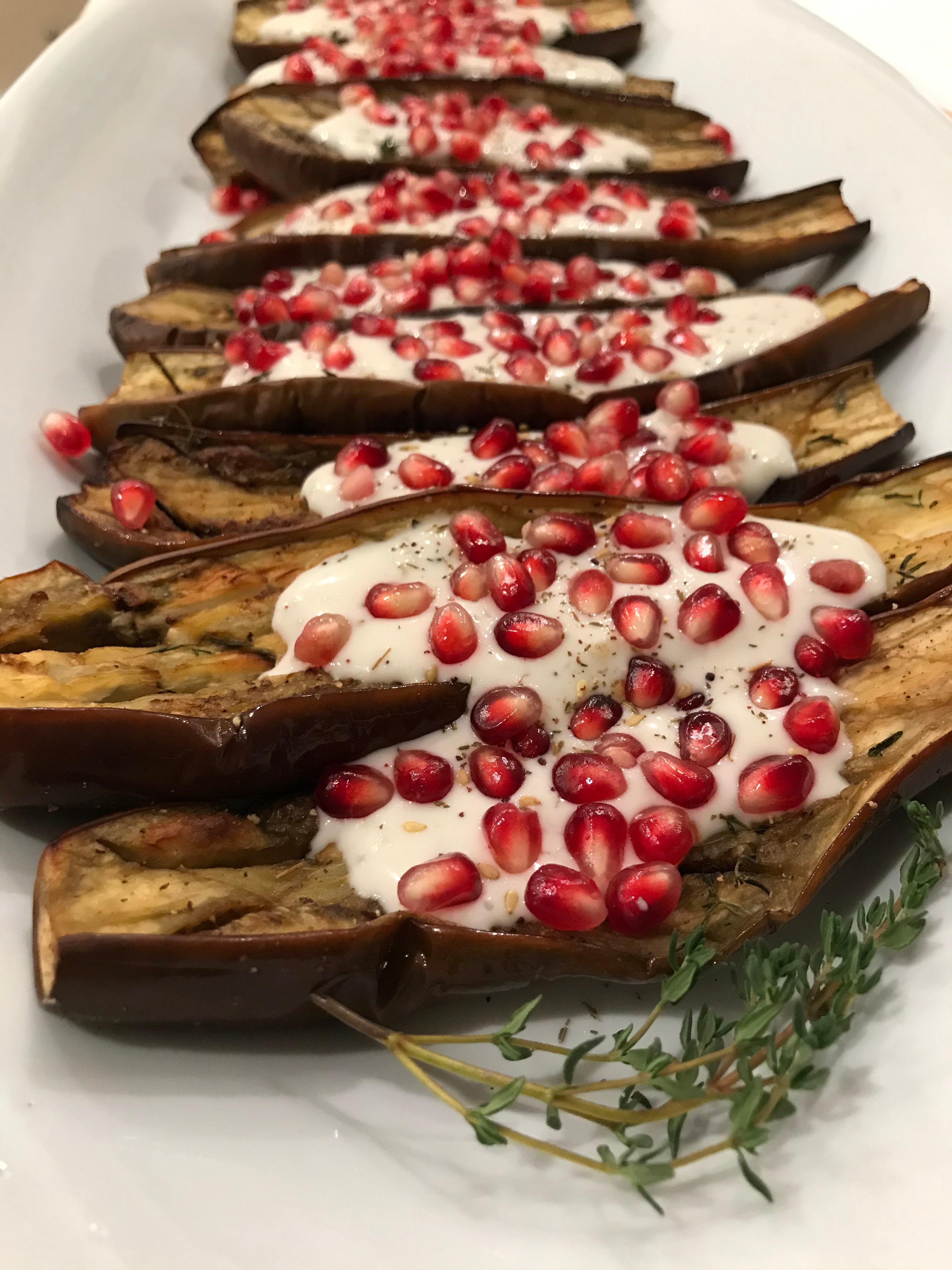 Japanese Eggplant with Greek Yogurt Sauce – Olive This Olive That