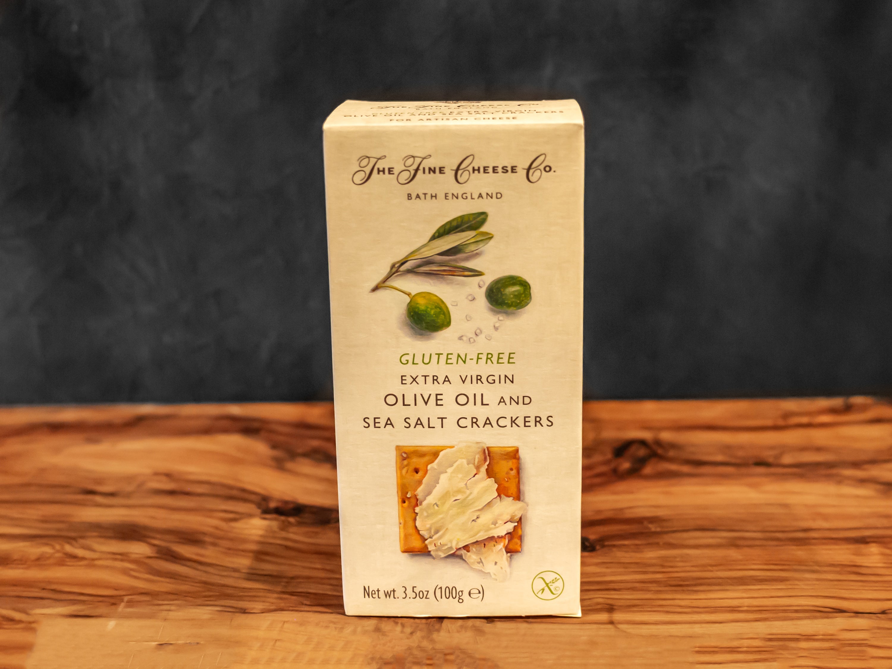 Gluten Free Extra Virgin Olive Oil & Sea Salt Cracker Olive This Olive That