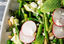 Summer Peas & Asparagus Salad with Strawberry Balsamic Dressing