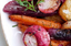 Roasted Spring Radishes & Carrots with Strawberry Balsamic Glaze