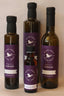 Raspberry Basil infused olive oil bottle